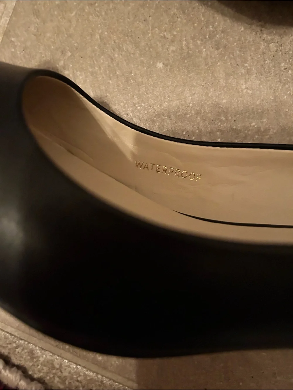 Cole Haan Black Pointed-Toe Kitten Heel Pumps
